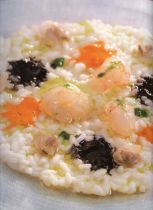 Risotto con scampi e tartufi di mare : Mauro Uliassi