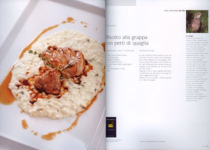 Riso. creativo nei piatti d'autore